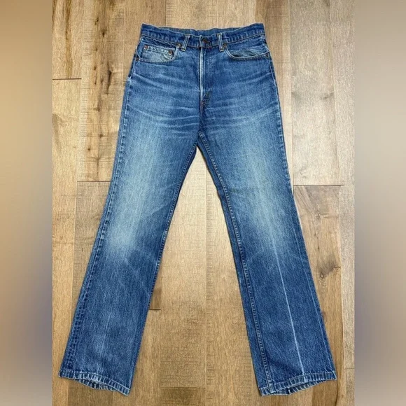 1970s Levi’s USA 517: the OG bootcut and favorite of Carolyn Bessette-Kennedy - Picture 1 of 7